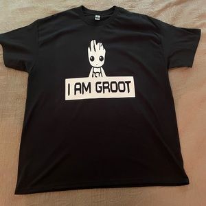 I am groot gardians of the galaxy shirt